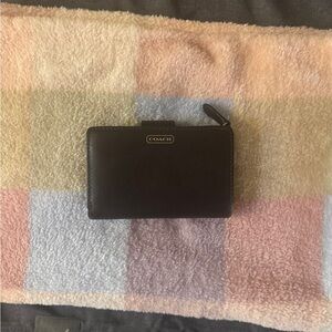 Coach Vintage Dark Brown Leather Wallet
